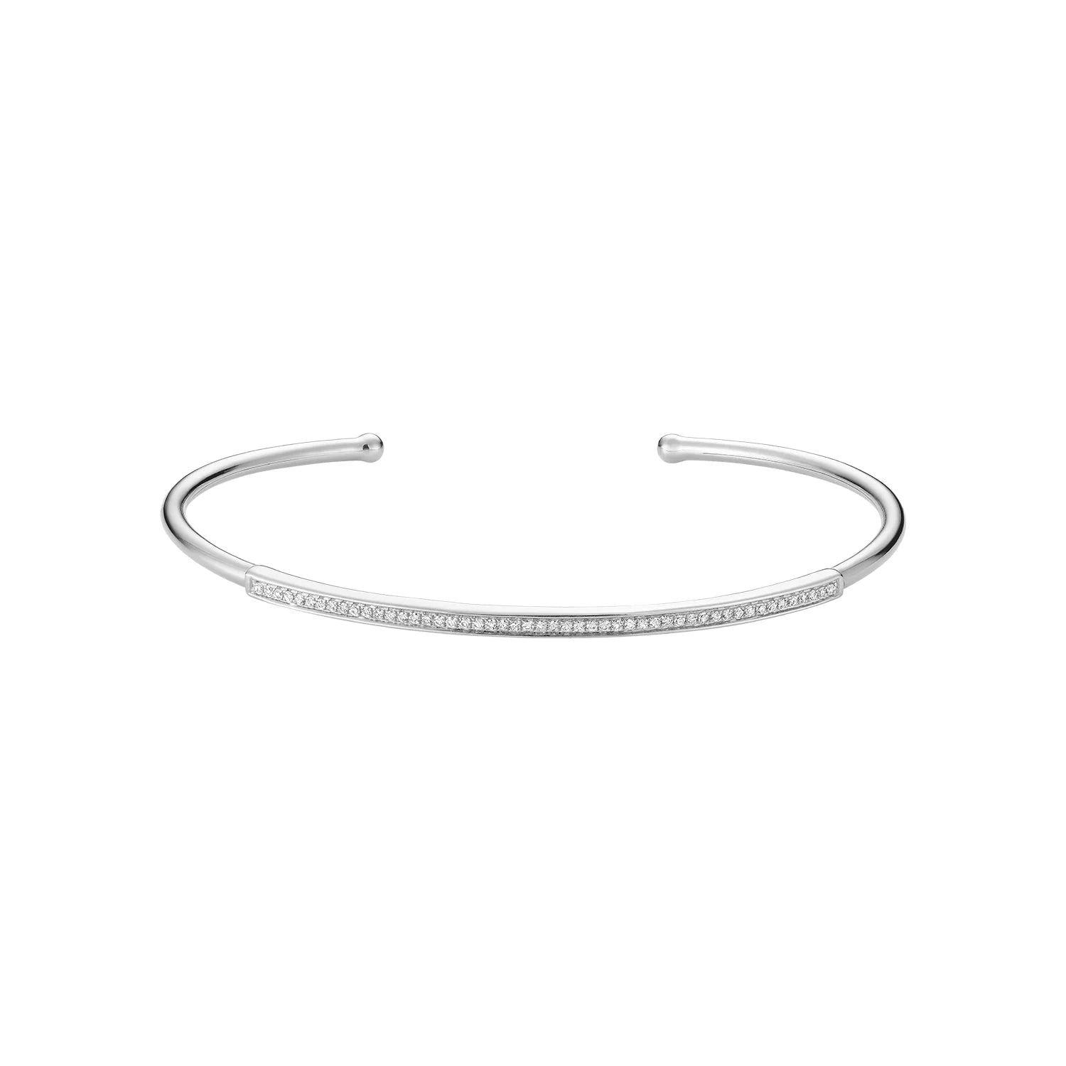 Diamond Hoop Bangle