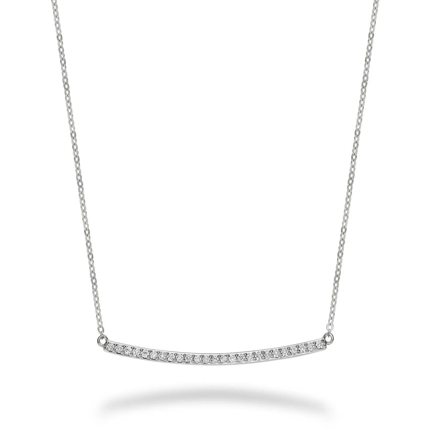 Diamond "Bar" Necklace
