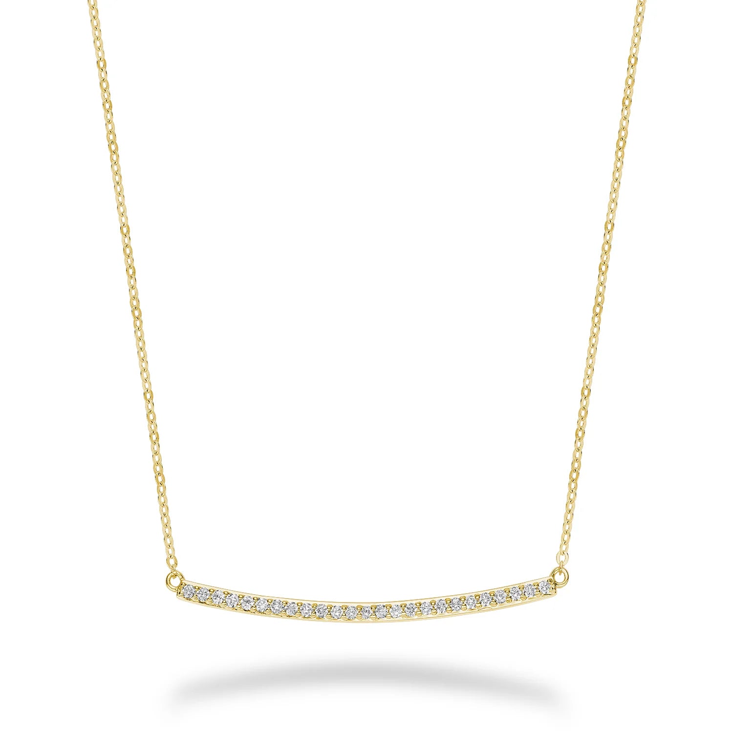 Diamond "Bar" Necklace