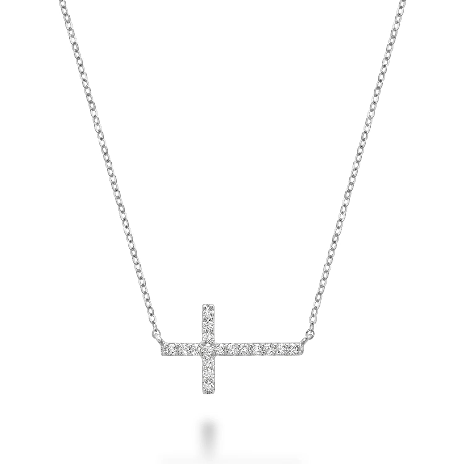 Cross Diamond Necklace