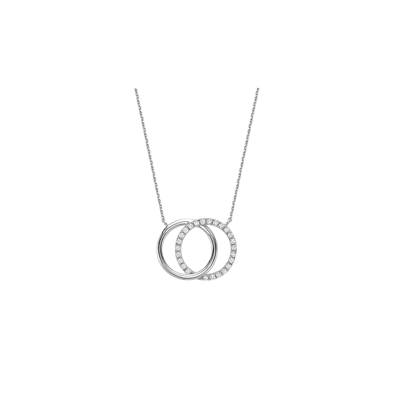 Unity Circle Diamond Necklace