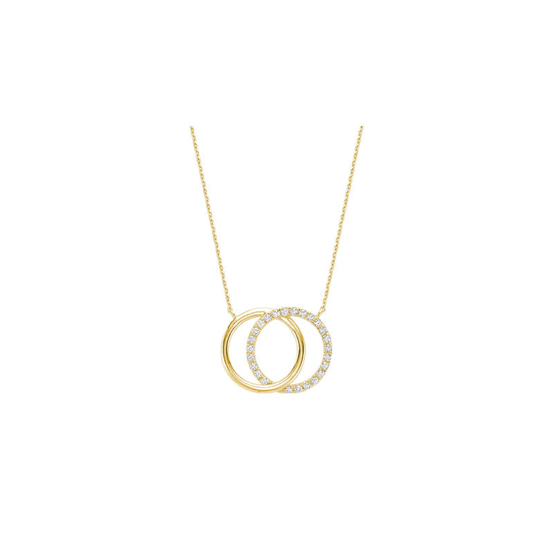 Unity Circle Diamond Necklace