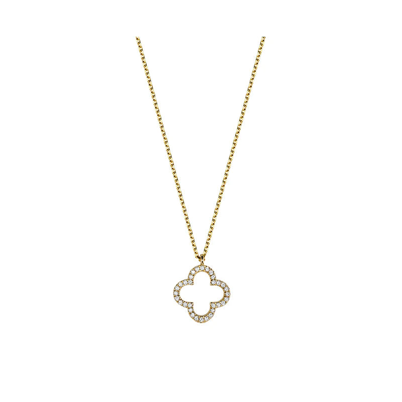 Clover Diamond Necklace