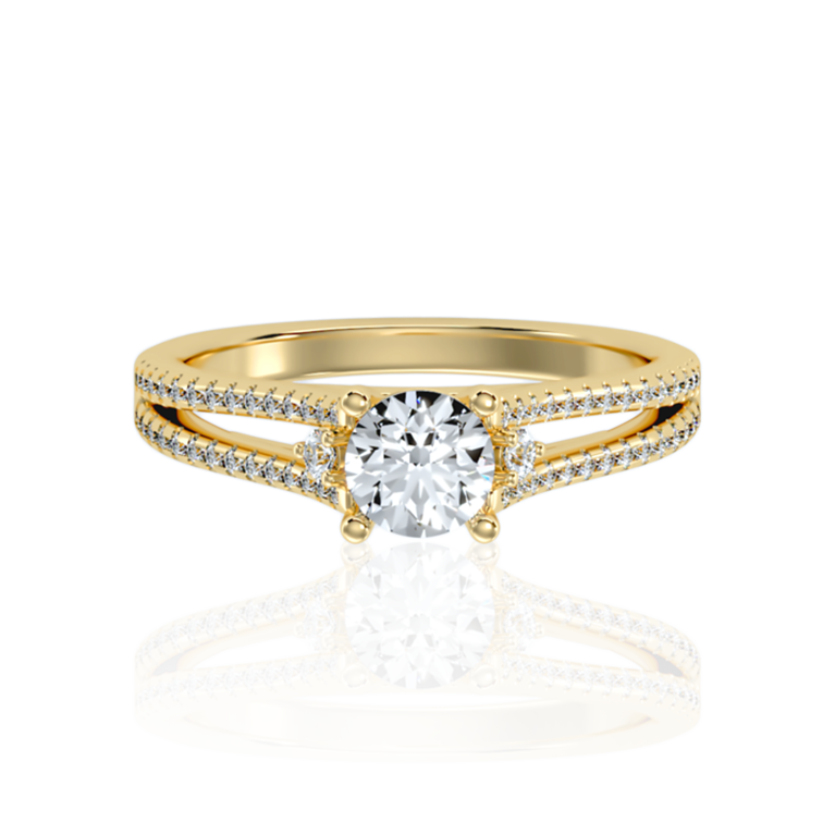 Timeless Charm Solitaire In Yellow Gold  (1.10 Ct. Tw. )