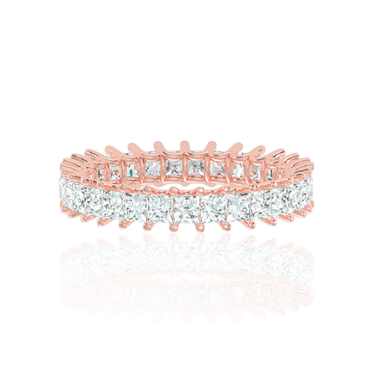 Riviera Princess Diamond Eternity Ring (2 Ct. Wt.) In Yellow, Rose or White Gold