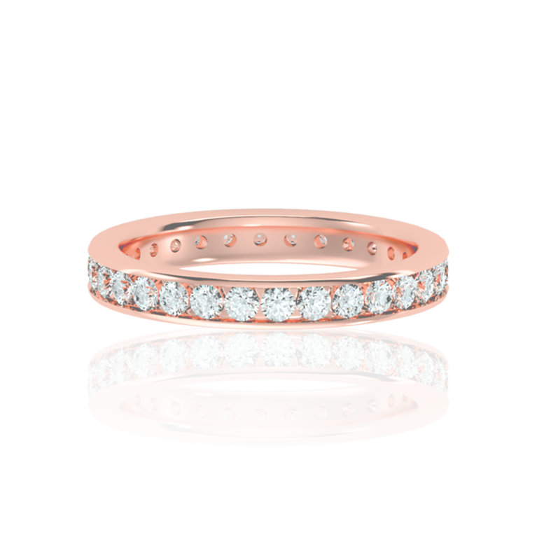 Italian Channel Set Diamond Eternity Ring (1 ct. tw.)