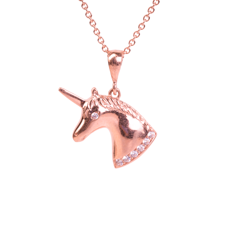 10k Gold Unicorn Pendant