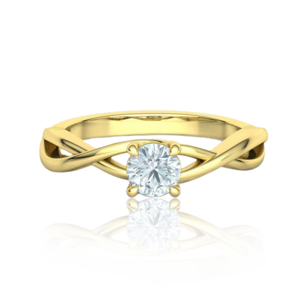 loro shape ring mini（color：gold、size：13号 loro shape ring mini