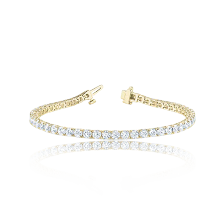 Natural Diamond Tennis Bracelet in 14k Gold (3ct. tw.)