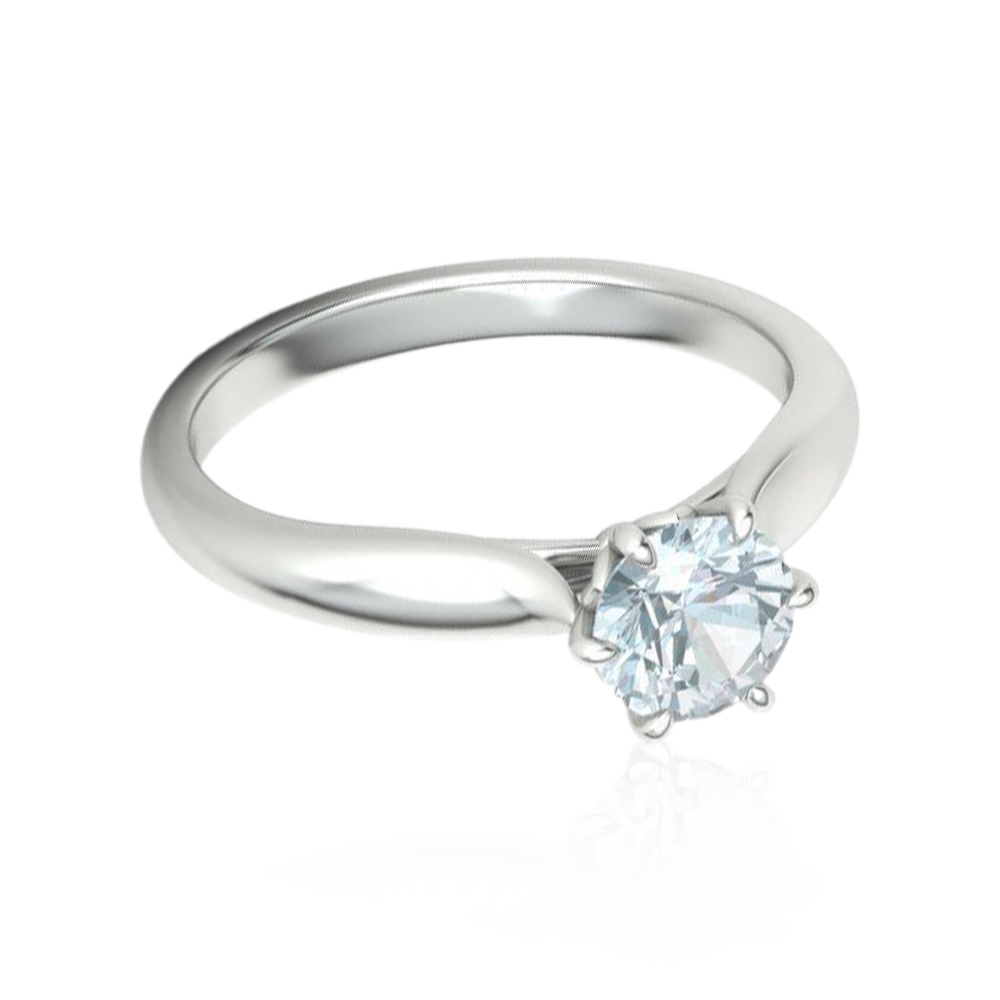 "Harmony" Natural Diamond Engagement Ring
