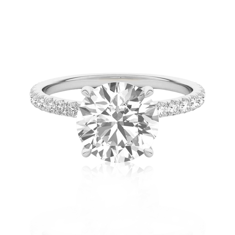 "Angelic Beauty" White Gold Engagement Ring (1.33 Ct. Tw.)