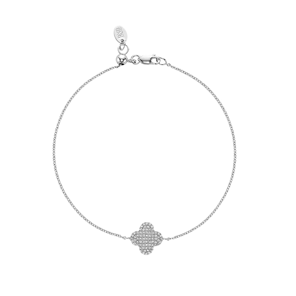 Diamond Clover Bracelet