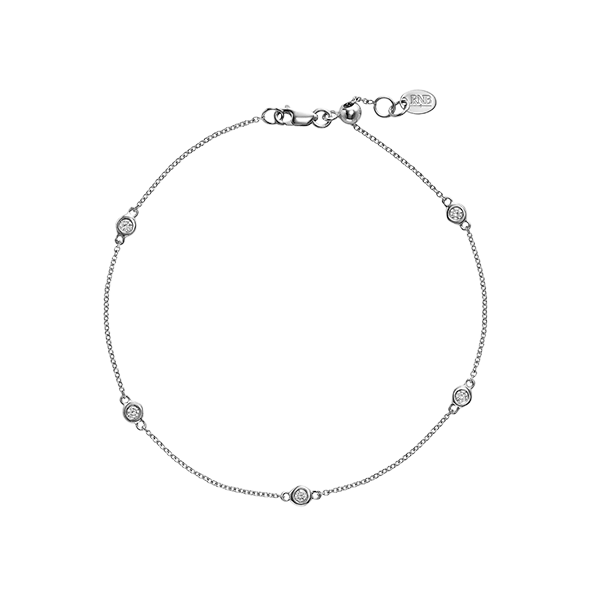 "Diamond by the Bezel" Bracelet
