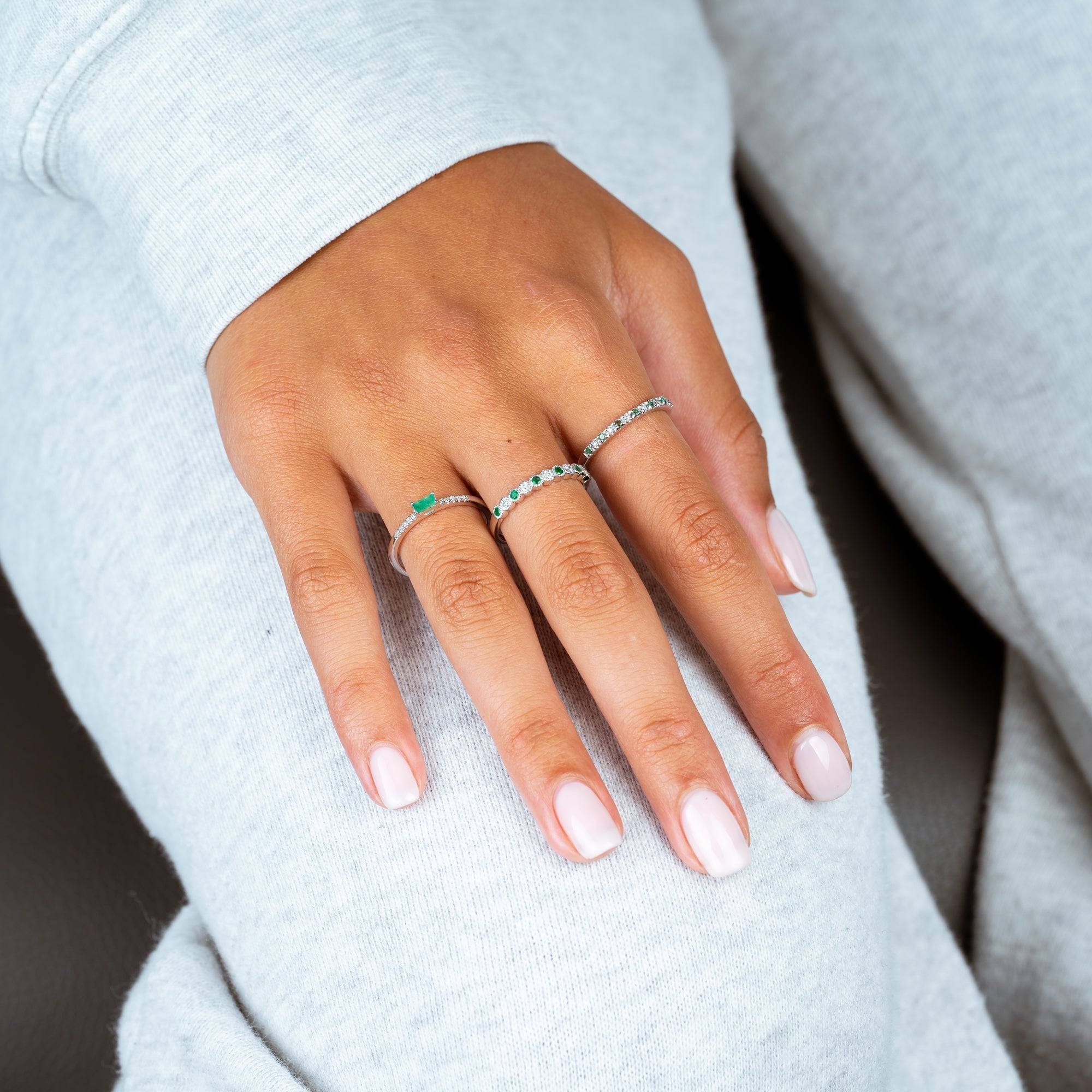 Emerald Cut Diamond Ring