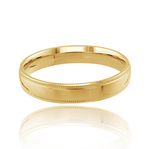 "Bliss Fit" Unisex Wedding Ring 4mm