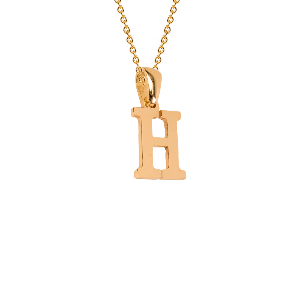"Personalized Elegance" 10k Yellow Gold Initials (A to Z collection)