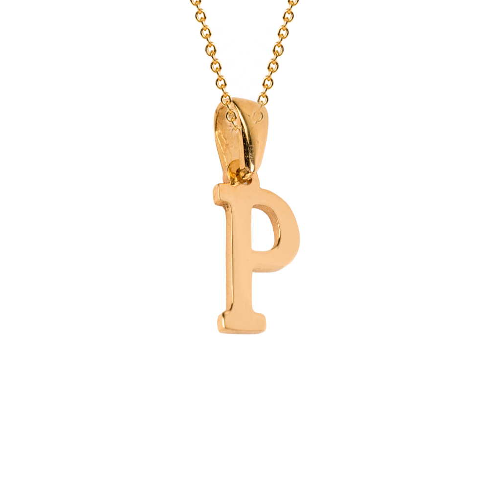 "Personalized Elegance" 10k Yellow Gold Initials (A to Z collection)