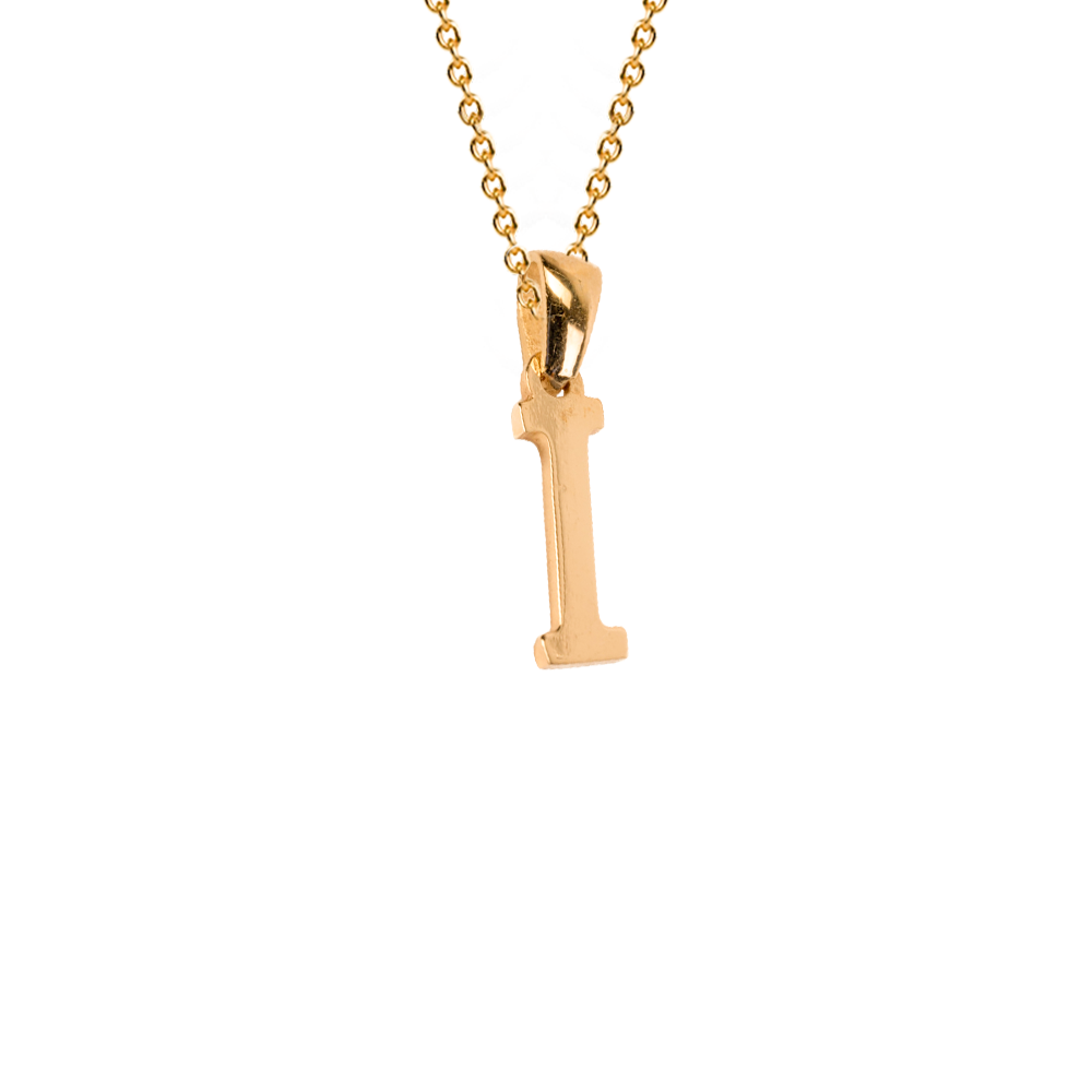 "Personalized Elegance" 10k Yellow Gold Initials (A to Z collection)