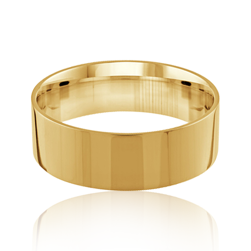"Comfort Fit" Men's Wedding Band 8mm