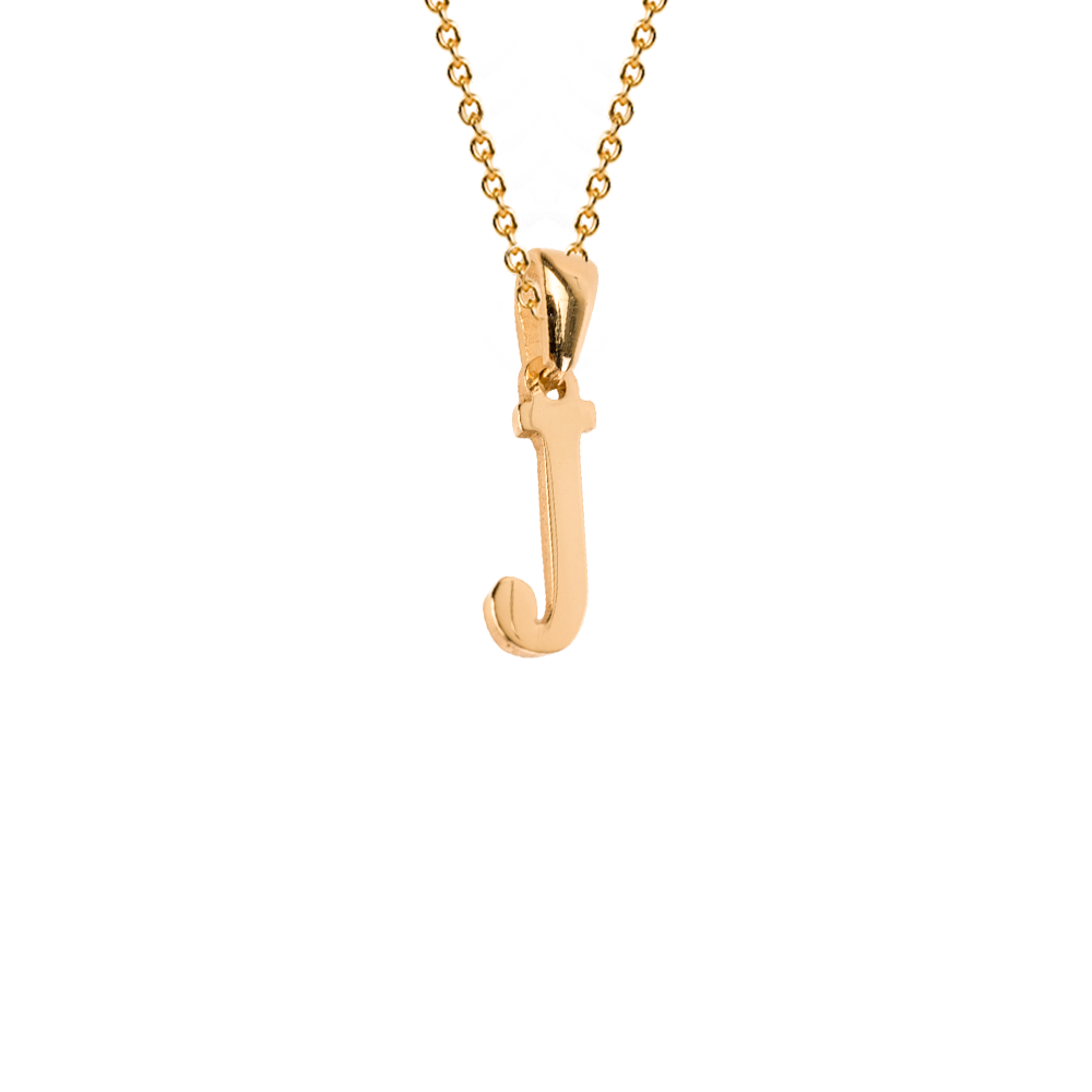 "Personalized Elegance" 10k Yellow Gold Initials (A to Z collection)
