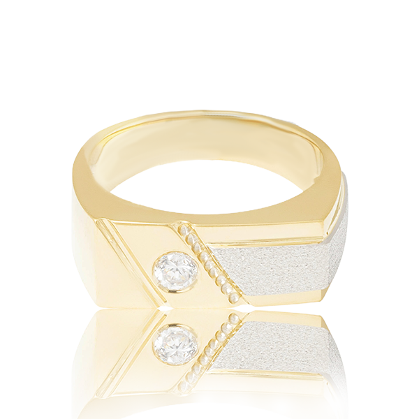 Epitome Men's Gold Ring