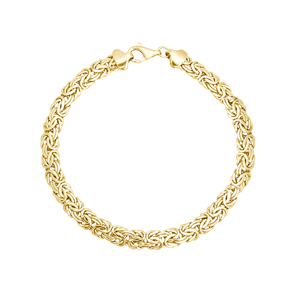 Byzantine Bracelet In Yellow Gold