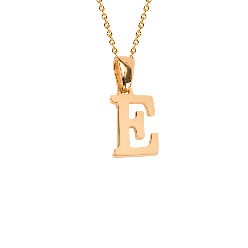 "Personalized Elegance" 10k Yellow Gold Initials (A to Z collection)