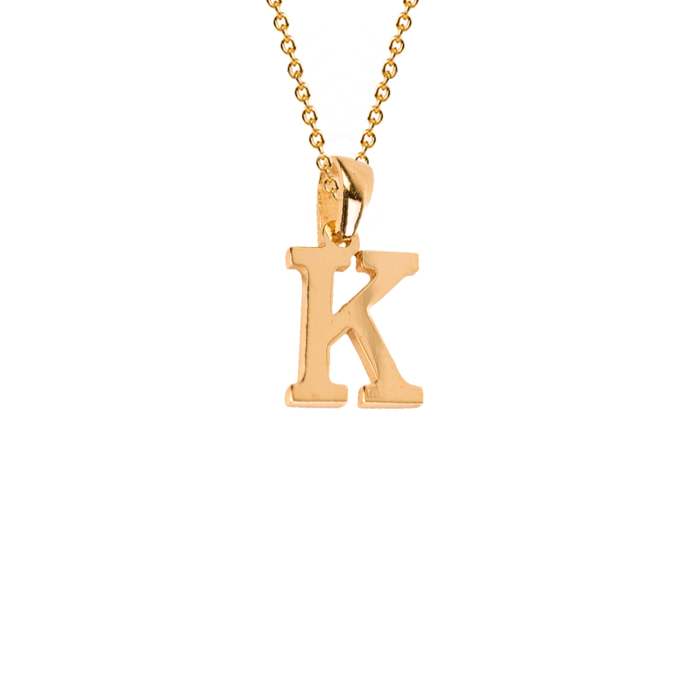 "Personalized Elegance" 10k Yellow Gold Initials (A to Z collection)