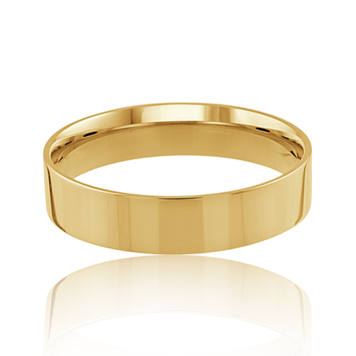 "Comfort Fit" Unisex Wedding Band 5mm