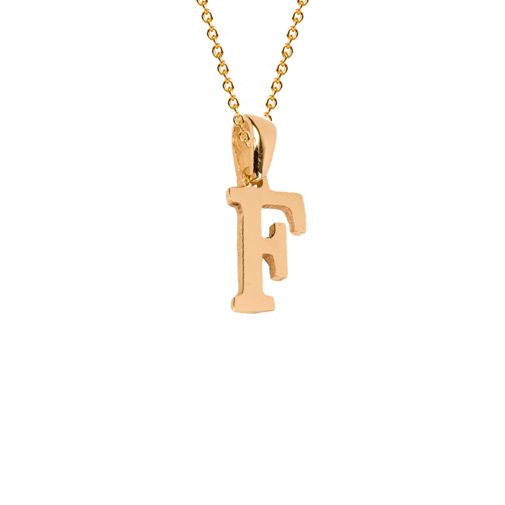 "Personalized Elegance" 10k Yellow Gold Initials (A to Z collection)