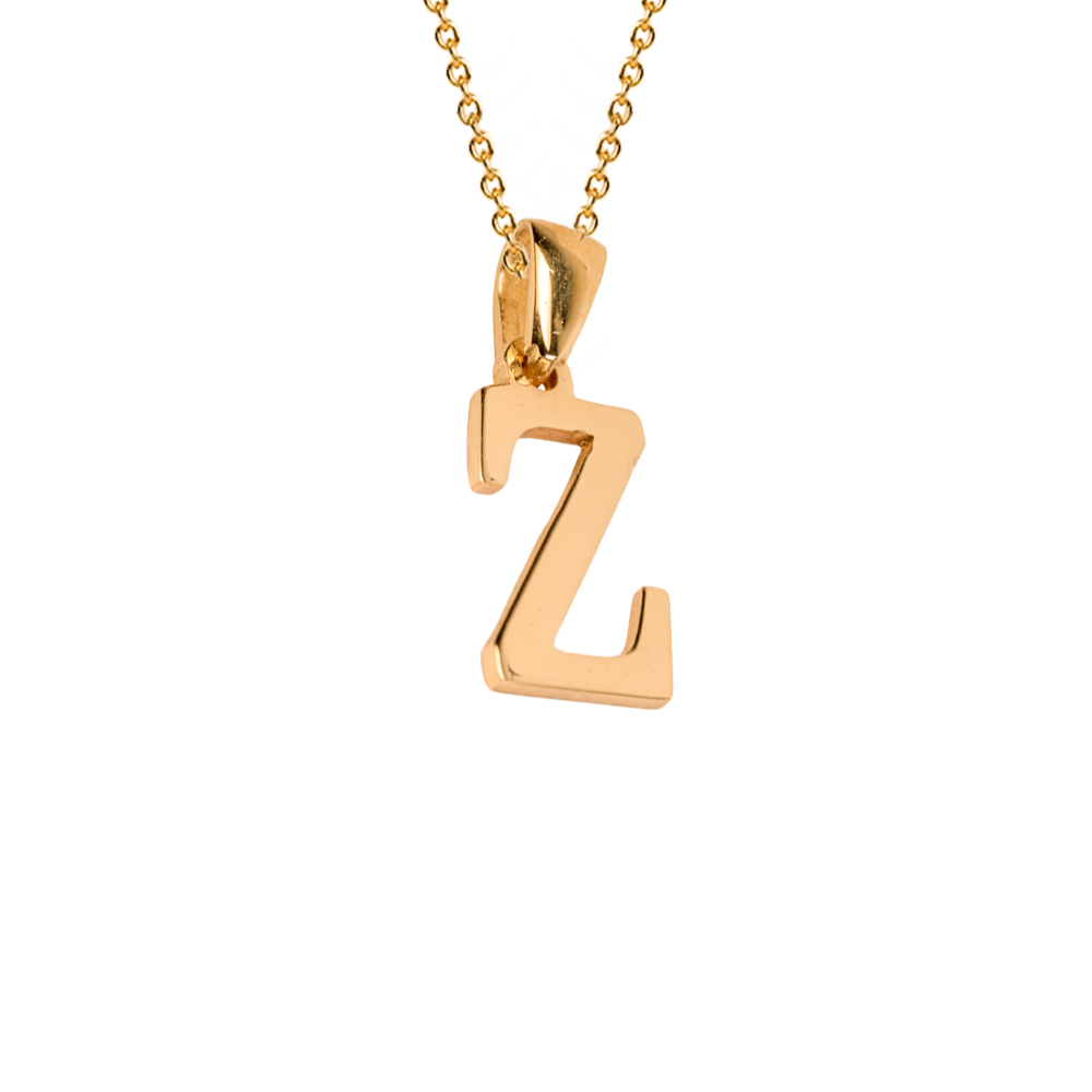 "Personalized Elegance" 10k Yellow Gold Initials (A to Z collection)