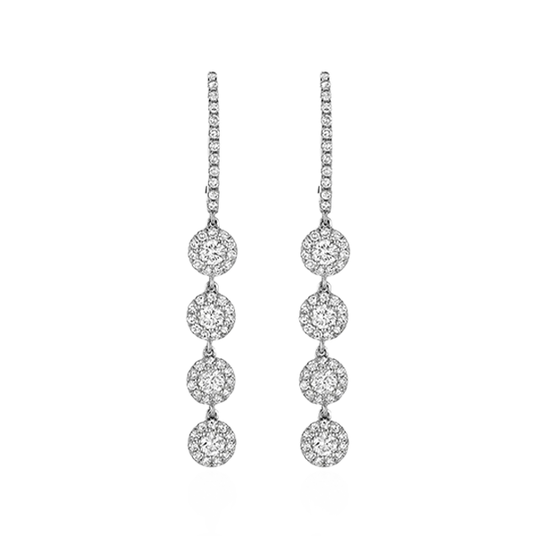 "Martini Cup" Diamond Earrings (0.95 Ct. Tw.) In Yellow or White Gold