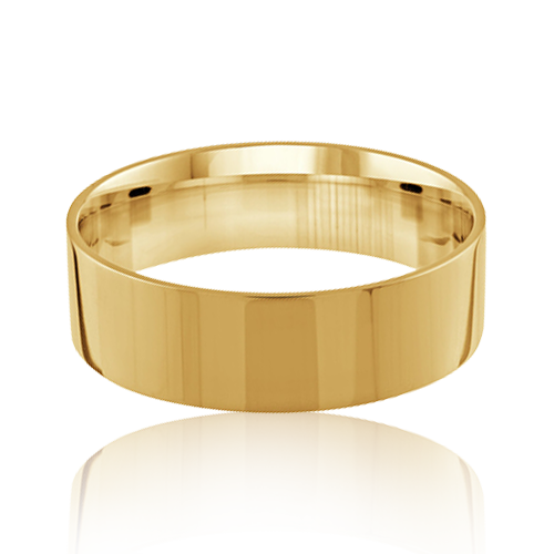 "Comfort Fit" Unisex Wedding Band 7mm
