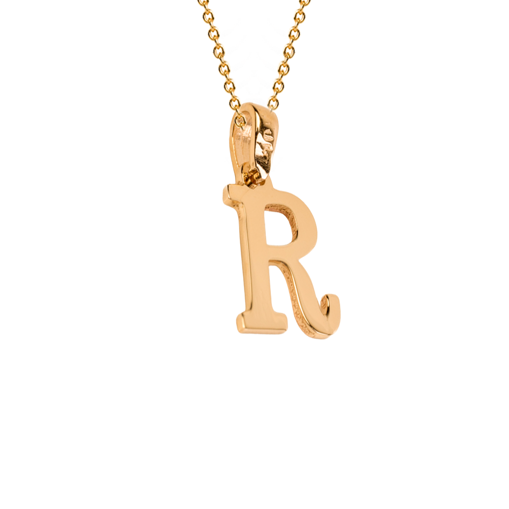 "Personalized Elegance" 10k Yellow Gold Initials (A to Z collection)