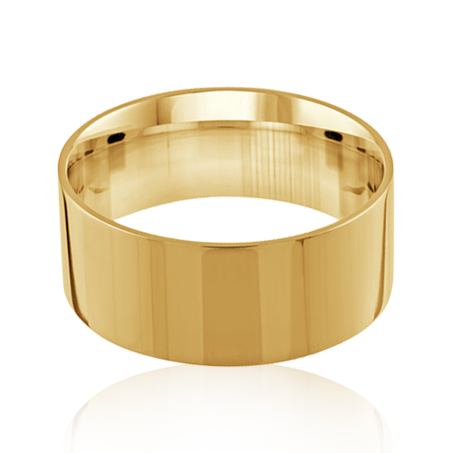 "Comfort Fit" Men's Wedding Band 10mm