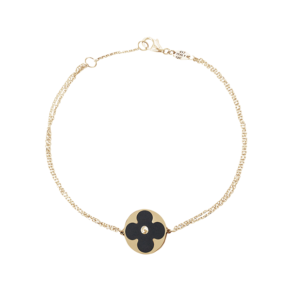 Black Onyx Clover Bracelet