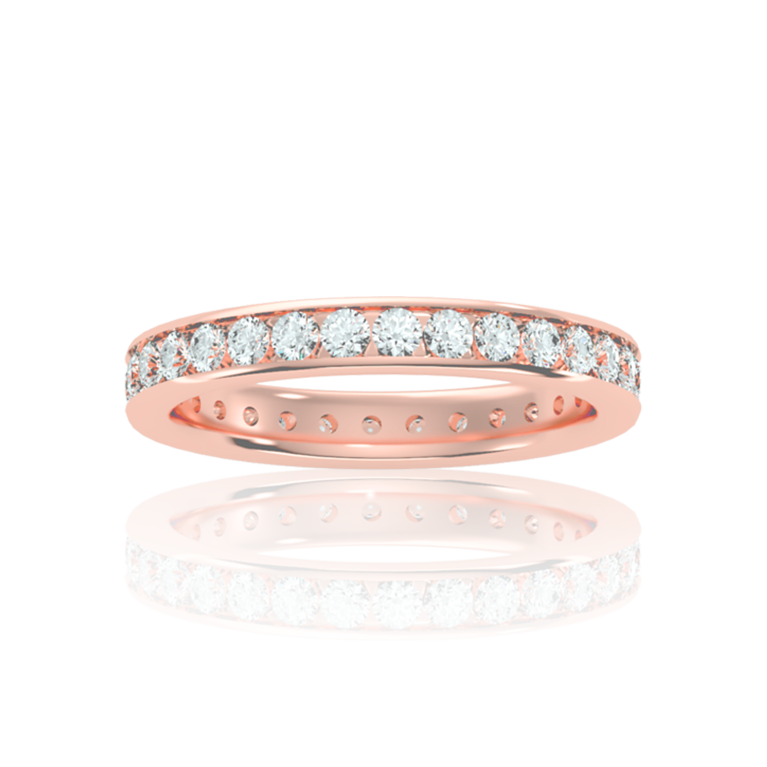 Italian Channel Set Diamond Eternity Ring (1 ct. tw.)