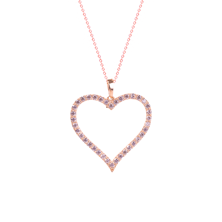 10k Rose Gold Everyday Heart