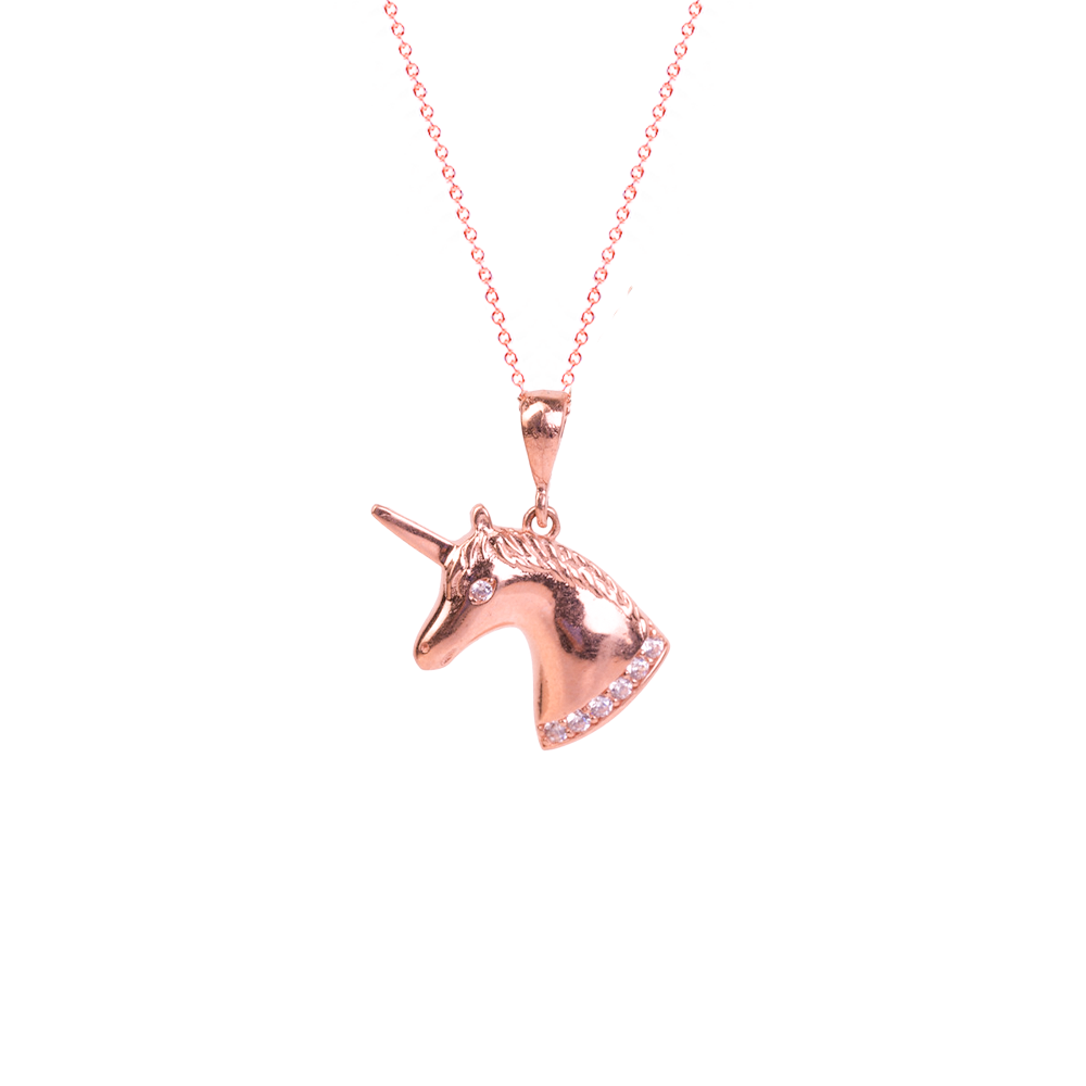 10k Gold Unicorn Pendant