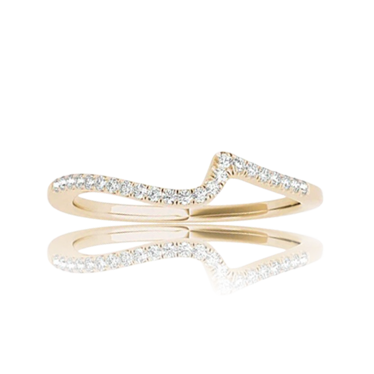 "Journey Together" In Yellow Gold Ring