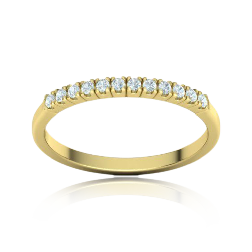 "Diamond Dozen Eternity Band" A Simple Love Story
