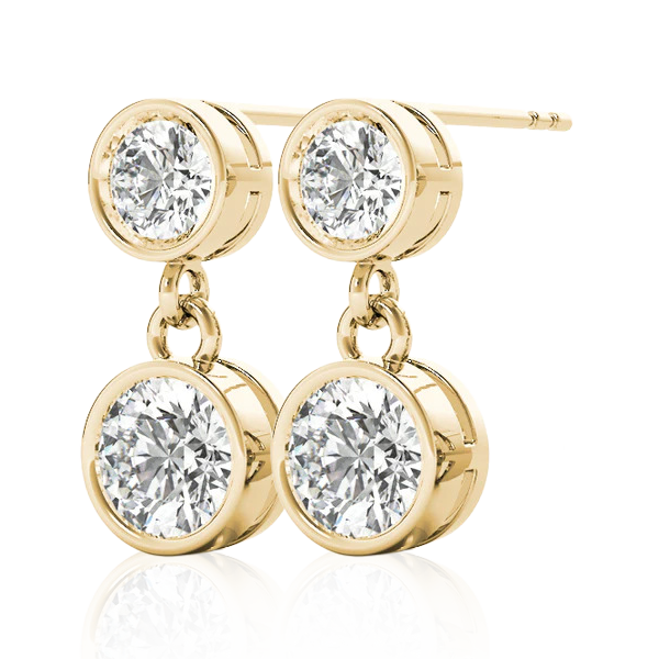 "Eternal Glamour" Twin Bezel Diamond Studs ( 1Ct. Tw. )