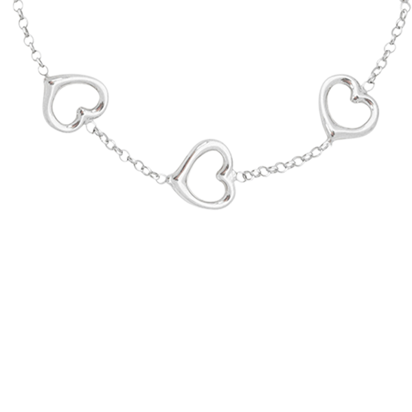 "The Love Link" In White Gold