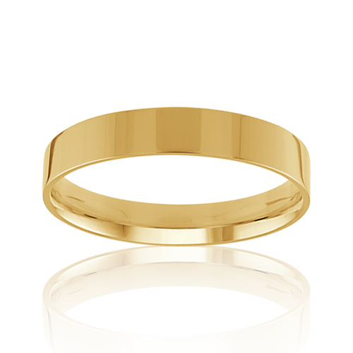 "Comfort Fit" Unisex Wedding Band 4mm