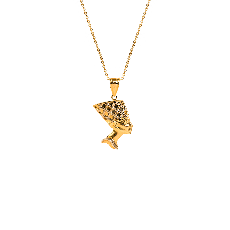 Diamond Cut Farahon Pendant In 10k Yellow  Gold