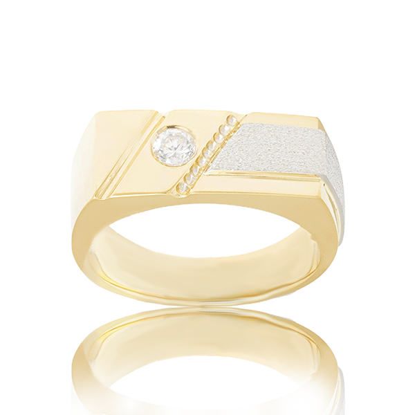 Epitome Men's Gold Ring