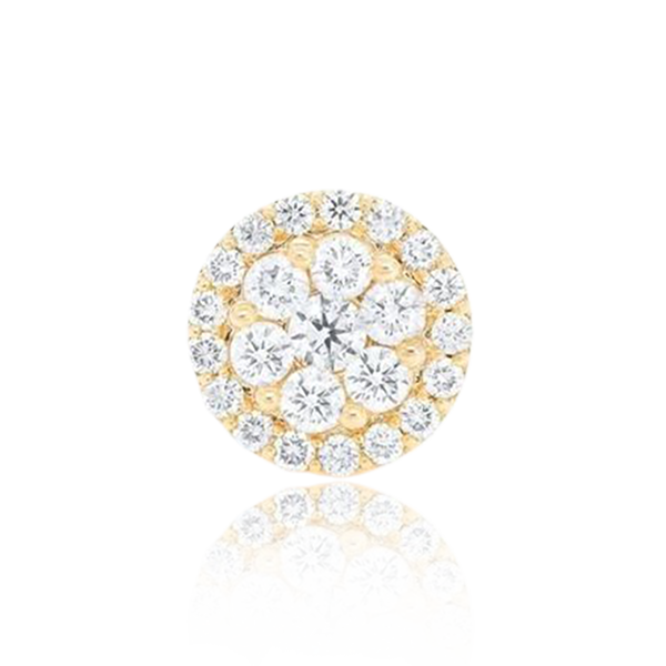 "Diamond Haven" Halo Stud Earrings ( 1.15 Ct. Tw. )