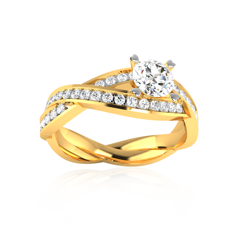 "Opulence Solitaire" 0.70 Ct. Tw.