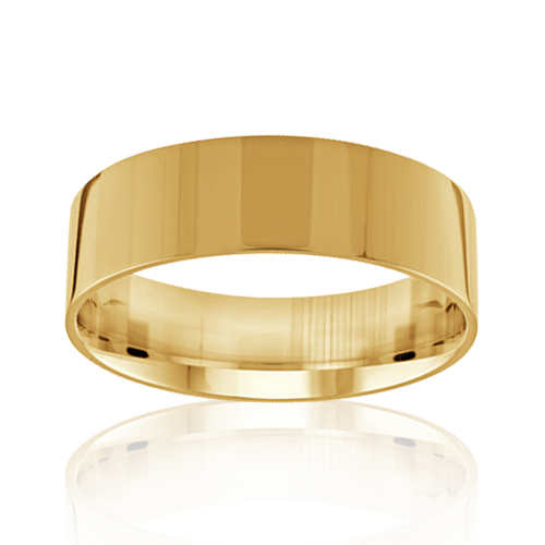 "Comfort Fit" Unisex Wedding Band 7mm