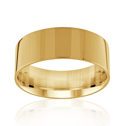 "Comfort Fit" Men's Wedding Band 9mm